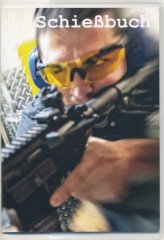 Schießbuch | Schiessbuch für Sportschützen mit PVC Schutzhülle - Motiv AR-15