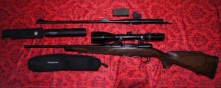 Rep. Büchse Heym SR21 Kal. 9,3x62 u. 30-06 mit Docter Sight u. Schmidt + Bender