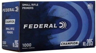Federal Zündhütchen NR.205 Small Rifle - 1000St.