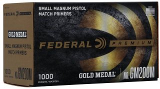 Federal Zündhütchen Gold Medal Nr.200M Small Pistol Magnum - 1000St.