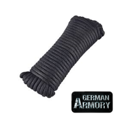 10 Meter Paracord 3 Farben verfügbar knapp 250kg Tragfähigkeit Fallschirmschnur