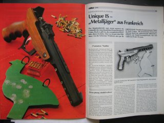 Caliber - Heft : ** Unique IS -- "Metalljäger" aus Frankreich **