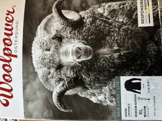 Woolpower Base-Layer Crewneck "Lite" XL black