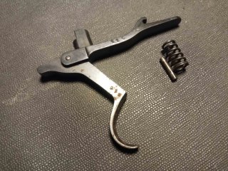 Militaria Schweiz WW1 Komplettes Abzugsystem Schmidt Rubin K11
