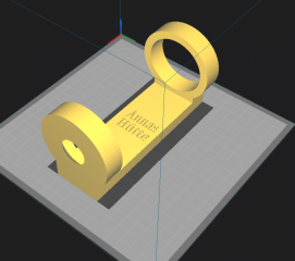 magnetischer Schalldämpferhalter