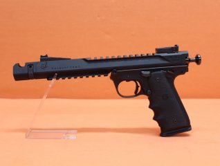 Ha.Pistole .22lr Volquartsen Mk IV Frame 22/45 Black Mamba 6" Lauf/ Kompensator/ Gewinde 1/2-28