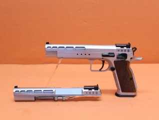 Ha.Pistole .45Auto Tanfoglio Gold Match Combo Set incl. Wechselsystem 9mmLuger, 6" Polygonlauf