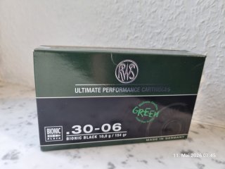 RWS .30-06 BIONC BLACK 10,0G
