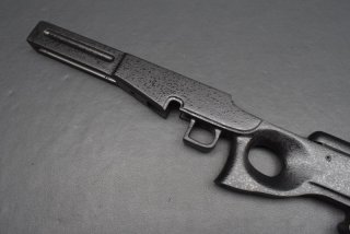 Target-Lochschaft für Schweizer K31, Holz, schwarz, verstellbar, NEU