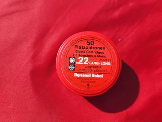 Alte RWS Knallpatronen Cal. 6mm LANG