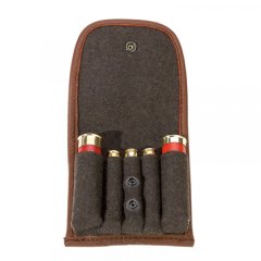 AKAH Patronenetui Elchleder mit Loden Kombinierte Versandkostenfrei 67976001