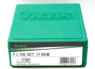 RCBS Langwaffenmatrizensatz Full Length Rifle 2-Die-Set Gr. A #17201 .17 Rem. 17 Remington 2-teilig