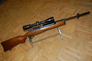SL Büchse Ruger Mini 14 Kal .223Rem + ZF Bushnell 3-9x42 Fadenkreuzabsehen auf Ruger Montage