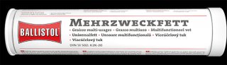 BALLISTOL 400g Mehrzweckfett Kartusche | Lithiumseifenfett -35°C bis +130°C Langzeitschmierung Lager