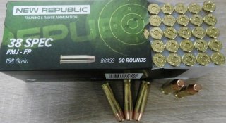 Munition MFS .38 SP VMJ 158gr