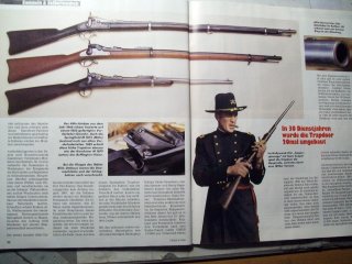 Visier-Heft **Trapdoor Hinterlader -- Kaliber .45-70 **