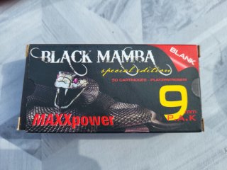50 Stück Black Mamba spezial Edition PAK 9mm