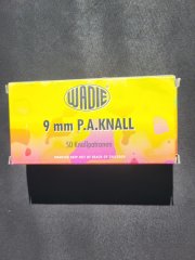 Wadie Knallpatronen Cal. 9mm PAK 50 Stück