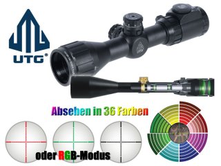 UTG Bugbuster 3-9x32 AO - SONDERPREIS - Zielfernrohr beleuchtet mit Montage