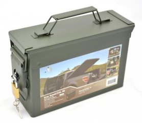 NATO Munitionskiste Gr.1 - Cal.30 - NEU - MIT SCHLOSS oliv OHNE AUFDRUCK - Patronen Transportkiste
