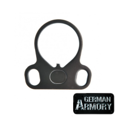 AR15 AR10 M16 OA15 XR15 XM177 Tearplate RECEIVER END PLATE mit Riemenösen beidseitig