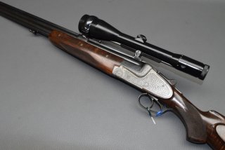 BBF Bockbüchsflinte Merkel 213 12/70 & 7x65R mit Zeiss Diavari-Z 2,5-10×52 T* Abs. 1, sehr gut