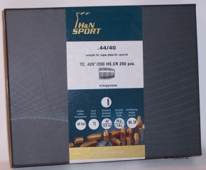 250 H&N .44/40(.428Dia.) - 200 - KS-CR - verkupfert-HIGH-SPEED - 250er Box