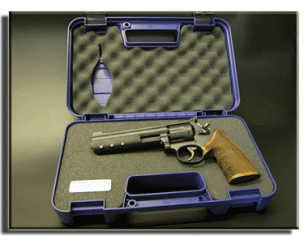 @ NEU BIG-SIZE S&W Waffenkoffer Waffenbox Pistolenkoffer für Waffen über 6Zoll zB 686 Smith Casull T