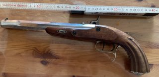 Le Page Vorderlader Pistole Perkussion - Kaliber 45 -
