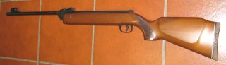 uma Luftgewehr, ein uma model 62 in Cal. 5,5mm mit F - Zeichen, MADE In GT BRITANIN