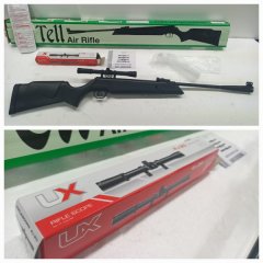 >!< **** NEU **** TELL Mod. 220 Luftgewehr 4,5 mm **** + ZF + **** NEU **** >!<