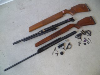 Konvolut Diana 350 Air Magnum und Modell 54