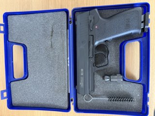 Röhm RG 96 Schreckschuss Pistole brüniert