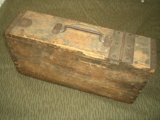 Holz MG Gurtkasten für MG 08 oder Schwarzlose 1. Weltkrieg