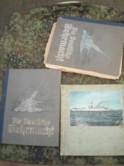 Antiquarisches Buch: konvolut Sammelbilderalben Wehrmacht und Marine aus den Dreissiger Jahren
