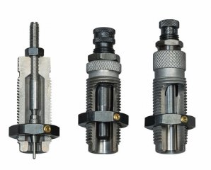 RCBS Matrizensatz STEEL TC Taper Crimp 3-Die-Set Kurzwaffe Group B #22210 .50 AE Action Express NEU