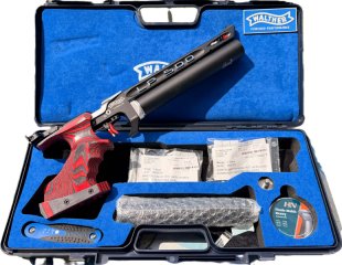 Walther LP500 Meister Manufactur, (RedDevil) 2X Alu-Kartusche