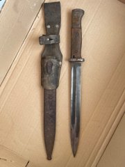 Bajonett Seitengewehr Modell S 84/98 III für Karabiner 98k