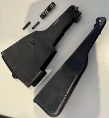 Original SKS Magazinkasten / Klappmagazin zerlegt – komplett – ehemals auf 2 Schuss begrenzt