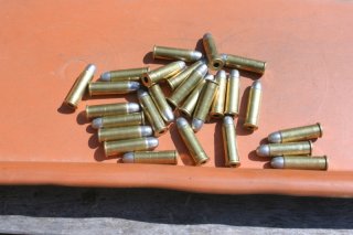 26 Dekopatronen Cal 38 für den Holstergürtel
