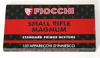 FIOCCHI BOXER Zündhütchen Small Rifle Magnum S.R.M. 1500 St. SOFORT LIEFERBAR ! Primer Anzündhütchen