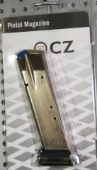 Original 19-Schuss Magazin (17+2) CZ Shadow 1 u. 2 - SP01 - CZ75B - SportII (IPSC) 9mm 9x19 NICKEL!
