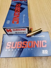 .450 Bushmaster/395grs SUB-X Hornady Subsonic 20 stk. No. 82247 # SSZ Berka