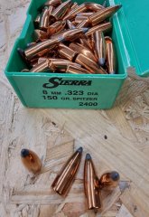 8mm/180 grs #2400# Sierra Spitzer PH SPT Jagdgeschosse 100 stk