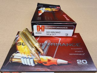 .300WinMag/165grs CX Bleifrei Hornady Superformance 20 stk. No. 820264