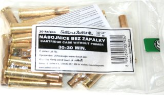 20 Stück S&B | Sellier&Bellot Wiederladehülsen S+B .30-30 Win. NEU ! Boxerzündung | ohne Zündhütchen