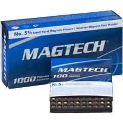 MAGTECH Zündhütchen Small Pistol Magnum 5 1/2 S.P.M. > je 100 Stück | NEU SOFORT LIEFERBAR !