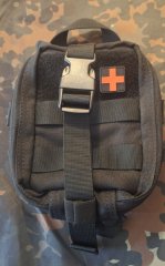 First Aid Pouch-Rip away, schwarz
