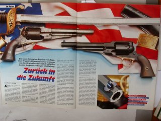 Visier - Heft -- **HEGE Perkussions-Revolver Army Match **