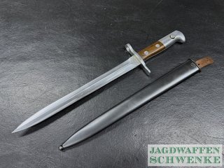 Schweiz, Bajonett / Seitengewehr M-1889/96, Elsener Schwyz, Original